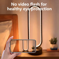 Dimmable Three-Color LED Night Lamp for Bedroom and Living Room - Versatile Ambient Lighting Solution for Desks and Nightstands