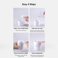2023 Promotional Sale: U Humidifier with Ambient Lighting - Whisper-Quiet Cool Mist Humidifier for Bedrooms, Offices, and Plant Care - Effortless Cleaning