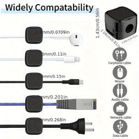 Magnetic Self-Adhesive Cable Management Clips for Efficient USB and Wire Organization