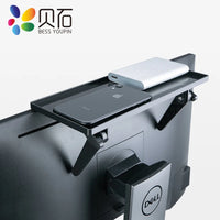 Adjustable Desktop Monitor Stand and Television Shelf Organizer