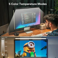 Professional Computer Monitor Light Bar with Eye-Care Technology and Adjustable Dimming for Enhanced Work and Gaming Experience